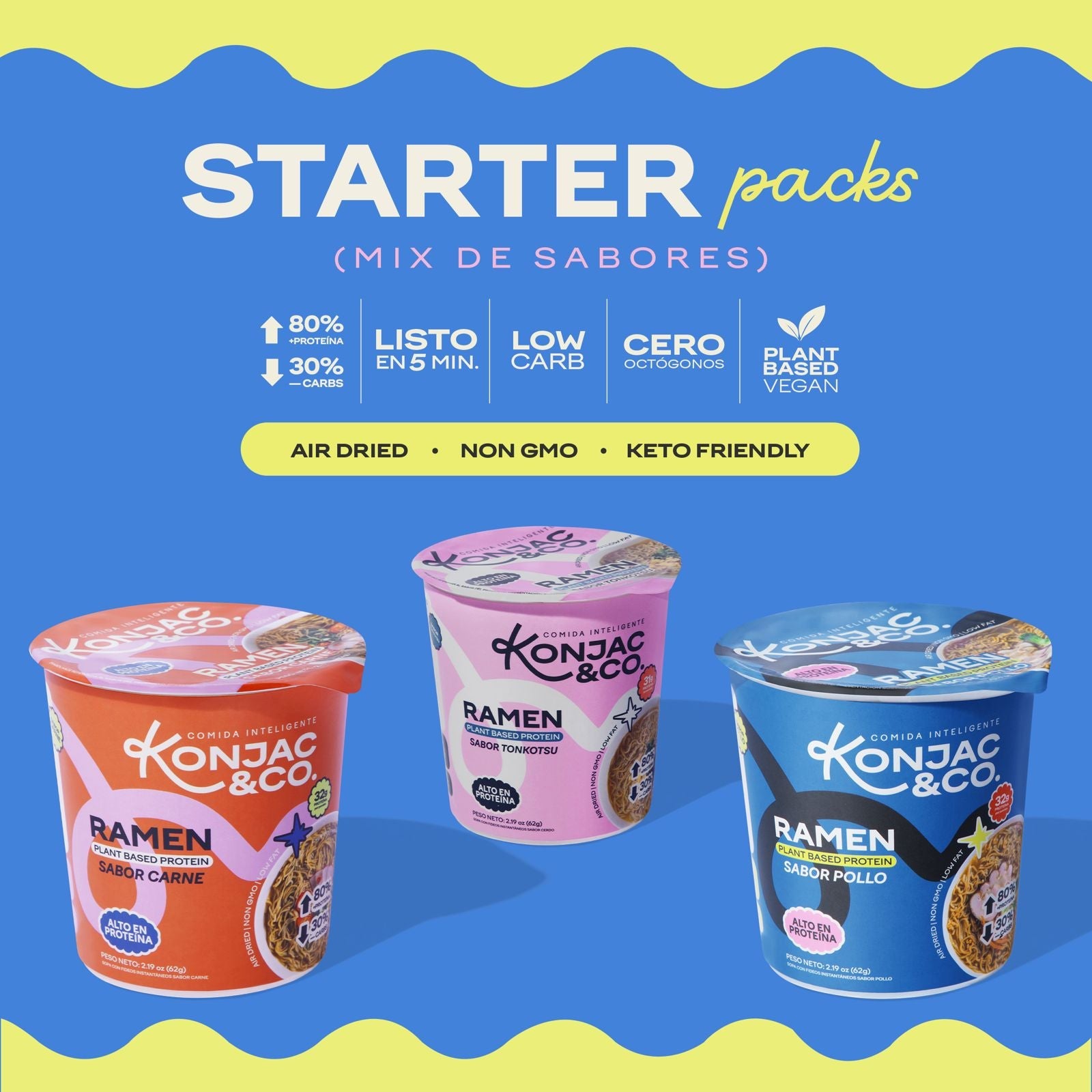 Konjac Starter Pack x6
