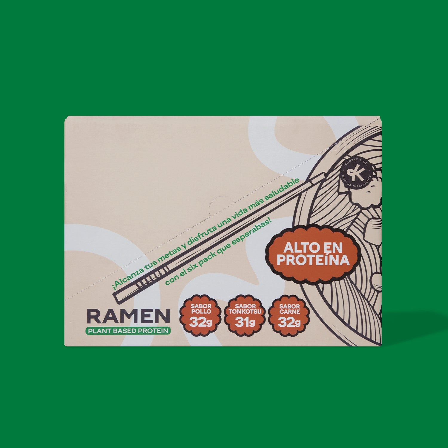 Ramen de Konjac | 6-Pack Cups | Sabor Pollo