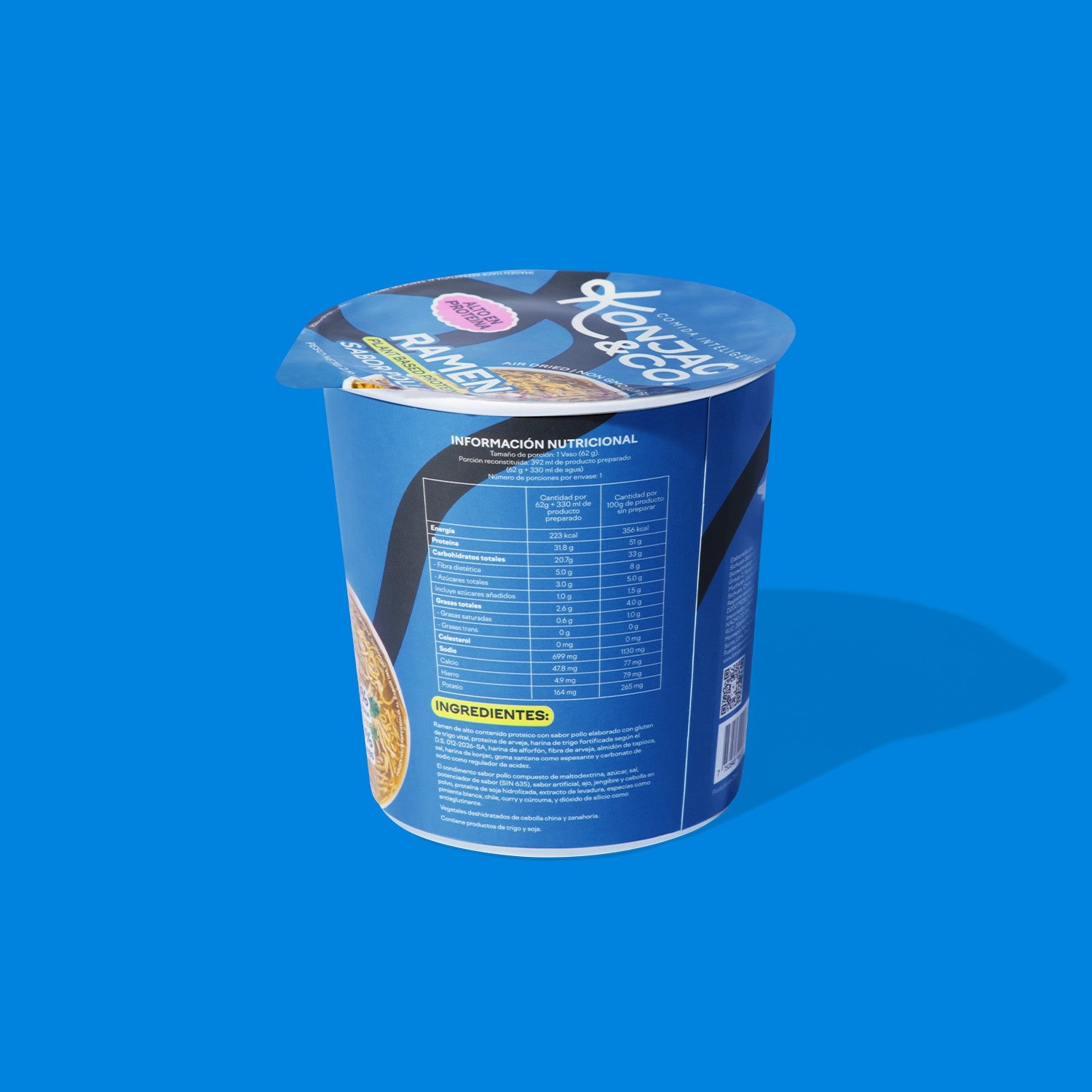 Ramen de Konjac | 6-Pack Cups | Sabor Pollo