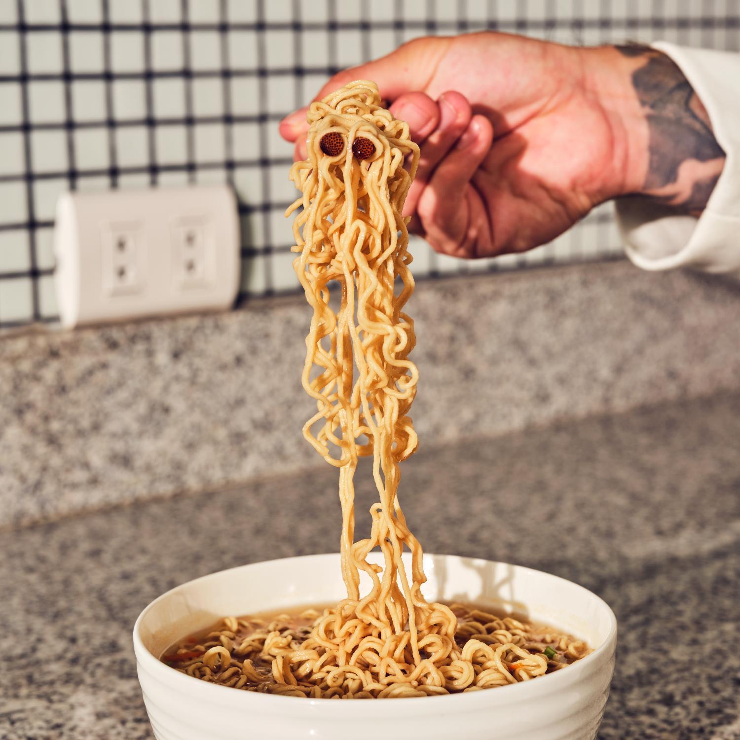 Ramen de Konjac | 6-Pack Bags | Sabor Carne Picante