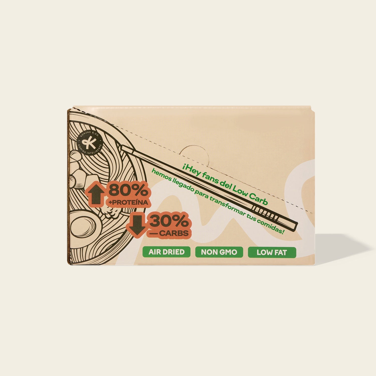 Ramen de Konjac | 6-Pack Bags | Sabor Pollo