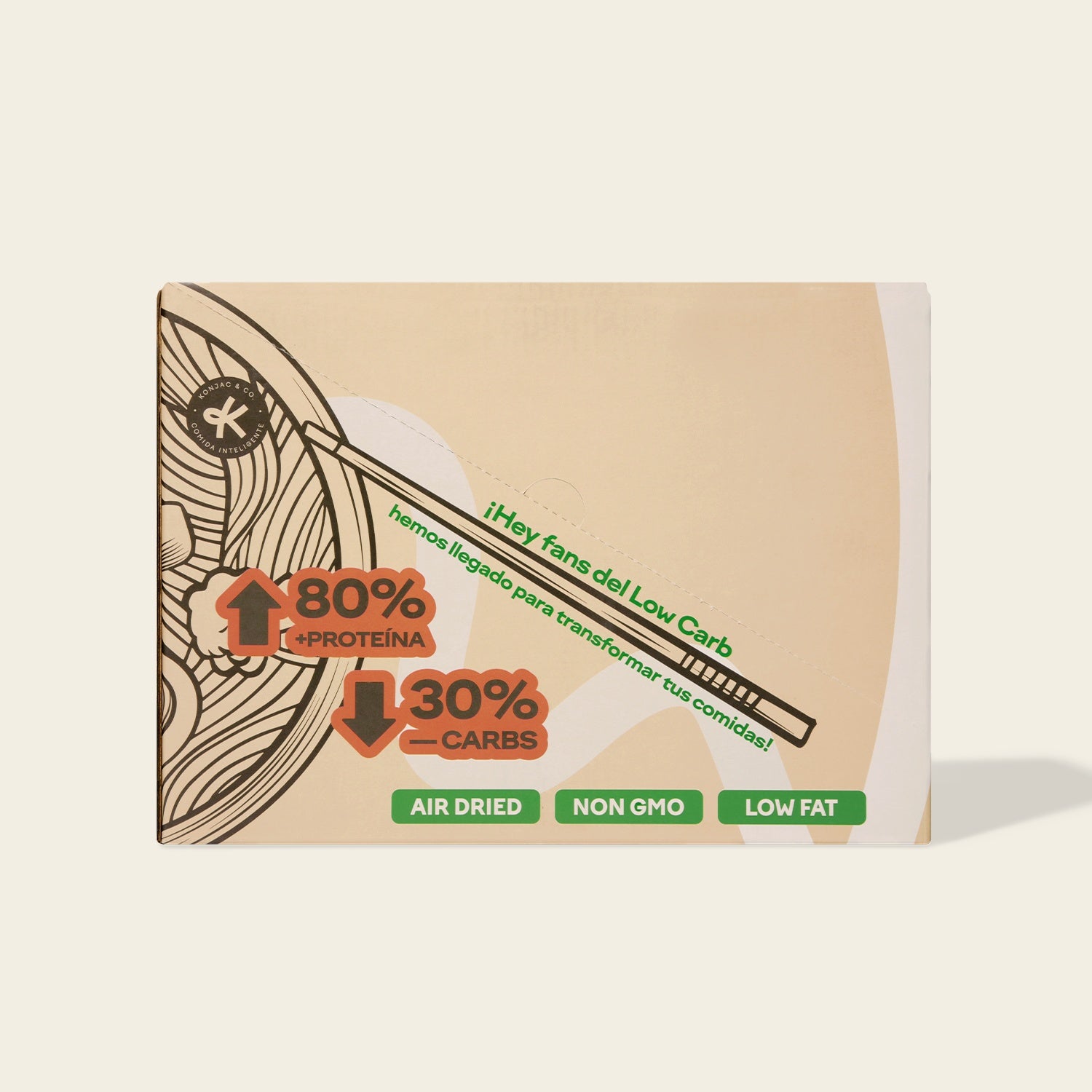 Ramen de Konjac | 6-Pack Cups | Sabor Tonkotsu Cerdo